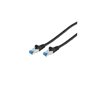 S/CONN 75713-S câble de réseau Noir 3 m Cat6a S/FTP (S-STP)