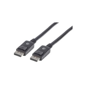 Manhattan 307116 câble DisplayPort 2 m Noir