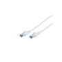 S/CONN 75715-W câble de réseau Blanc 5 m Cat6a S/FTP (S-STP)