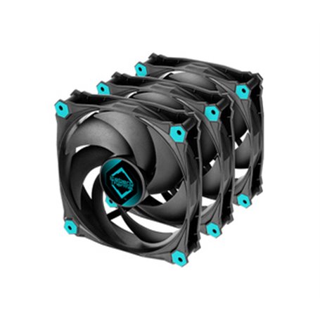 Iceberg Thermal IceGALE Silent Boitier PC Ventilateur 12 cm Noir 3 pièce(s)