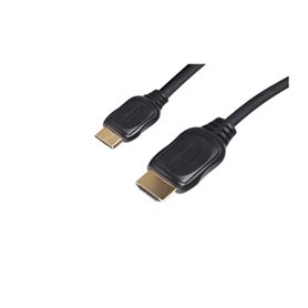 S/CONN HDMI - Mini-HDMI 2m câble HDMI HDMI Type A (Standard) HDMI Type C (Mini) Noir