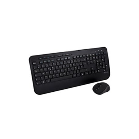 V7 Clavier AZERTY français complet avec repose-mains CKW300FR  Noir