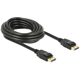 DeLOCK 5m Displayport 1.2a Noir