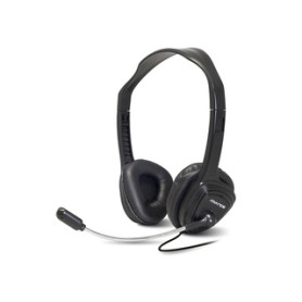 ADVANCE MIC-S765 écouteur/casque Avec fil Arceau Bureau/Centre d'appels Noir