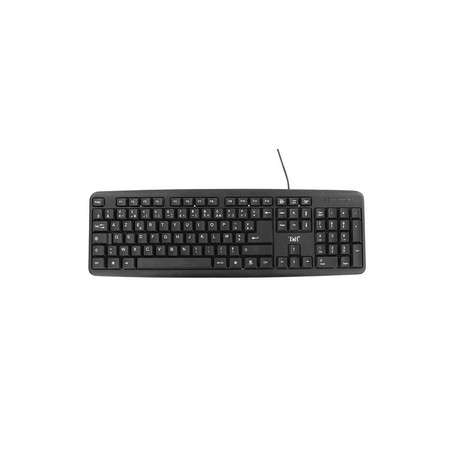 T'nB KBSUBK clavier Universel USB AZERTY Français Noir