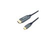 Equip 133415 câble vidéo et adaptateur 1 m USB Type-C HDMI Type A (Standard) Noir