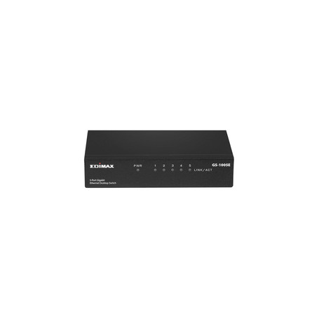 Edimax GS-1005E commutateur réseau Non-géré Gigabit Ethernet (10/100/1000) Noir