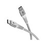 Goobay KAB USB-C (ST-ST) 2m Verbindungskabel Textilmantel White câble USB USB 2.0 USB C