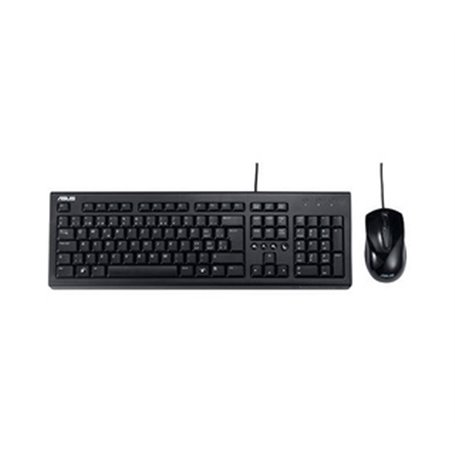 ASUS U2000 clavier Souris incluse Universel USB Français Noir