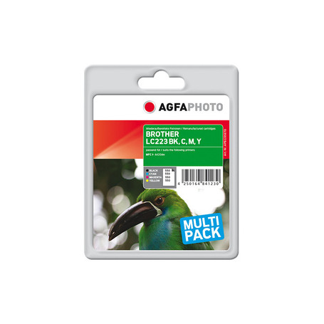 AgfaPhoto APB223SETD cartouche d'encre Noir