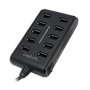 LogiLink USB 2.0 10-Port Hub with On/Off Switch 480 Mbit/s