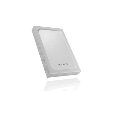 ICY BOX IB-254U3 Boîtier disque dur/SSD Argent 2.5" Alimenté par port USB