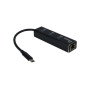 Inter-Tech ARGUS IT-410 USB 3.2 Gen 1 (3.1 Gen 1) Type-C Noir