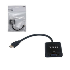 MCL CG-288C câble vidéo et adaptateur VGA (D-Sub) HDMI Type C (Mini) Noir