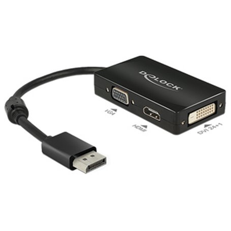 DeLOCK 0.16m DisplayPort/VGA+HDMI+DVI 0