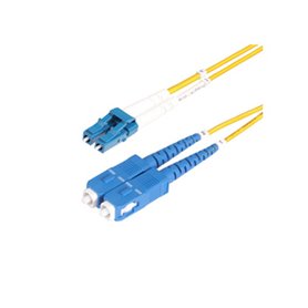 StarTech.com Câble Fibre Optique de 10m Duplex Monomode LC vers SC(UPC) OS2