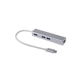 Equip 133481 station d'accueil USB 3.2 Gen 1 (3.1 Gen 1) Type-C Argent