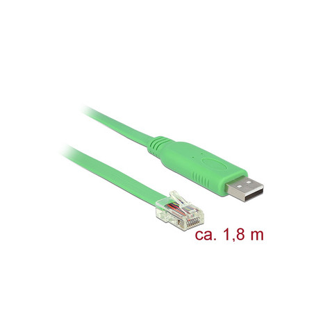 DeLOCK 62960 câble USB USB A Vert