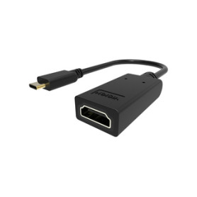 Vision TC-USBCHDMI/BL câble vidéo et adaptateur USB Type-C HDMI Type A (Standard) Noir