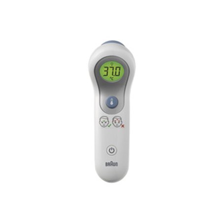 Braun BNT300WE thermometre digital Thermomètre à distance Blanc Front Boutons