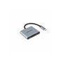 DICOTA D32063 station d'accueil Tablette/Smartphone/ordinateur portable Argent