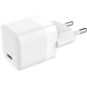 Vision USB-C Charger with EU Plug adaptateur de puissance & onduleur Universel 30 W Blanc