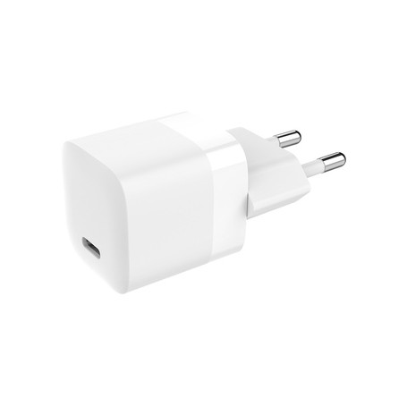 Vision USB-C Charger with EU Plug adaptateur de puissance & onduleur Universel 30 W Blanc