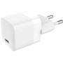 Vision USB-C Charger with EU Plug adaptateur de puissance & onduleur Universel 30 W Blanc