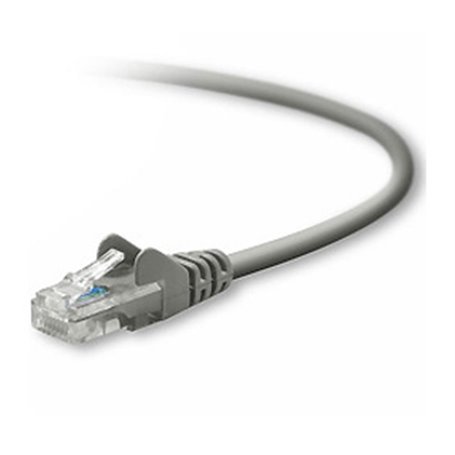 Belkin CAT5e Patch Cable Snagless Molded câble de réseau Gris 15 m