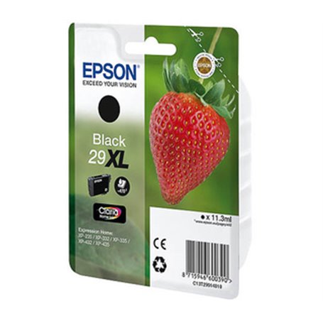 Epson Strawberry 29XL K cartouche d'encre 1 pièce(s) Original Rendement élevé (XL) Noir