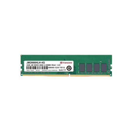 Transcend JM2666HLH-4G module de mémoire 4 Go 1 x 4 Go DDR4 2666 MHz