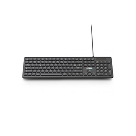 Urban Factory GWK01UF clavier Universel USB AZERTY Noir