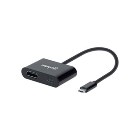 Manhattan 153416 adaptateur graphique USB Noir