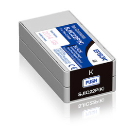 Epson SJIC22P(K): Ink cartridge for ColorWorks C3500 (Black)