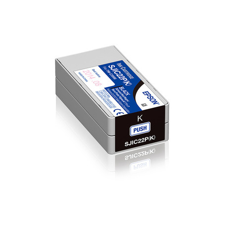 Epson SJIC22P(K): Ink cartridge for ColorWorks C3500 (Black)