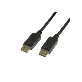 LogiLink CV0077 câble DisplayPort 10 m Noir