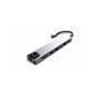 Inca ITPC-7T hub & concentrateur USB Type-C 1000 Mbit/s Aluminium