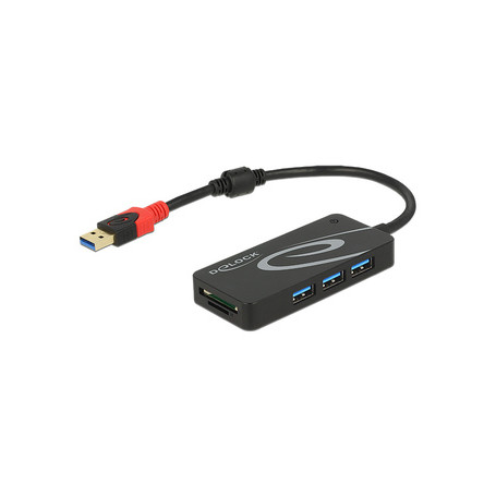 Tragant 62899 station d'accueil USB 3.2 Gen 1 (3.1 Gen 1) Type-A Noir
