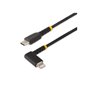 StarTech.com Câble USB-C vers Lightning de 2m - Cordon de Charge/Syncronisation USB Type-C vers Lightning en Fibre Aramide à Ang