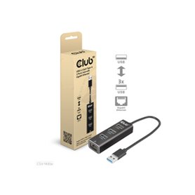 CLUB3D CSV-1430a Avec fil USB 3.2 Gen 1 (3.1 Gen 1) Type-A Noir