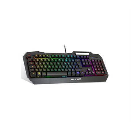 Spirit of Gamer ELITE-K40 clavier Jouer USB AZERTY Français Noir