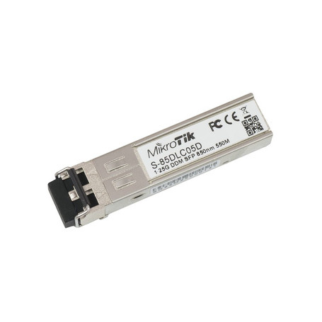 Mikrotik S-85DLC05D module émetteur-récepteur de réseau 1250 Mbit/s SFP 850 nm