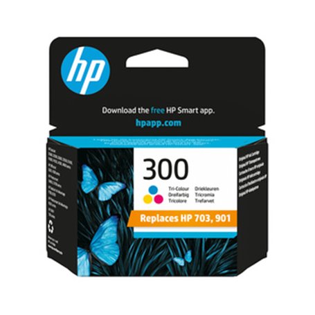 HP 300 cartouche d'encre trois couleurs authentique