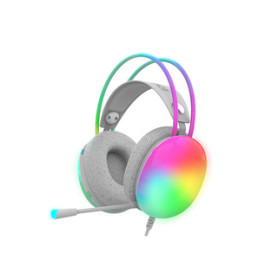 Inca IGK-X8Y écouteur/casque Avec fil Arceau Jouer Gris