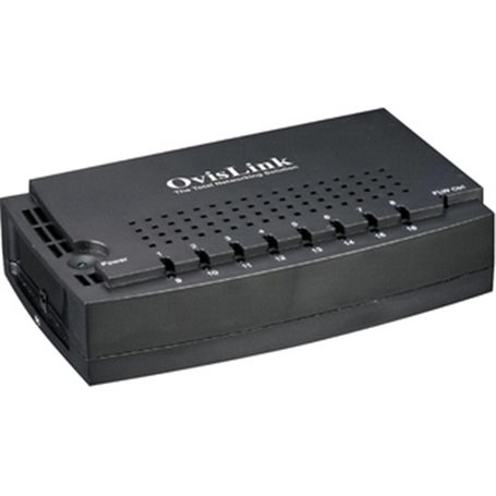 OvisLink EVO-FSH16C commutateur réseau Fast Ethernet (10/100) Noir