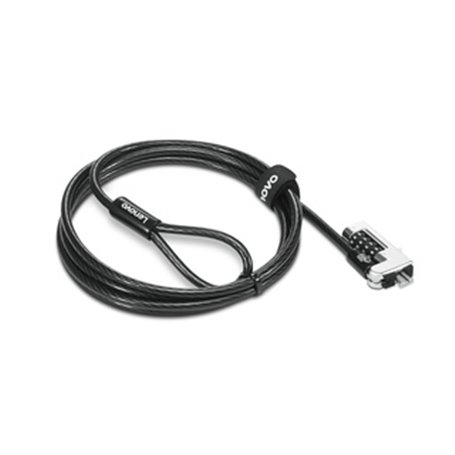 Lenovo 4XE1F30278 câble antivol Noir 1