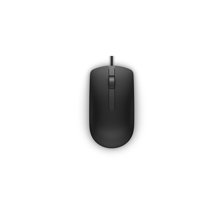 DELL MS116 souris Bureau Ambidextre USB Type-A Optique 1000 DPI