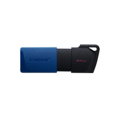 Kingston Technology DataTraveler 64GB USB3.2 Gen 1 Exodia M (Noir + Bleu) - 2 Pieces