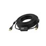 Vision TC 15MUSB+/BL/2 câble USB 15 m USB 2.0 USB A USB B Noir