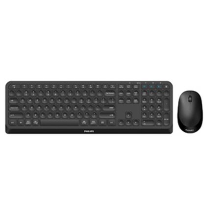 Philips 4000 series SPT6407B/19 clavier Souris incluse Universel RF sans fil + Bluetooth AZERTY Français Noir